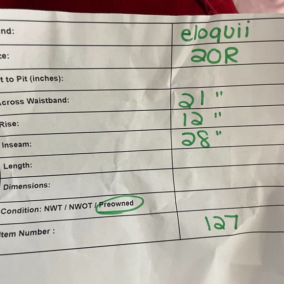 Eloquii Kady Fit Double-Weave Pant - Picture 8 of 8